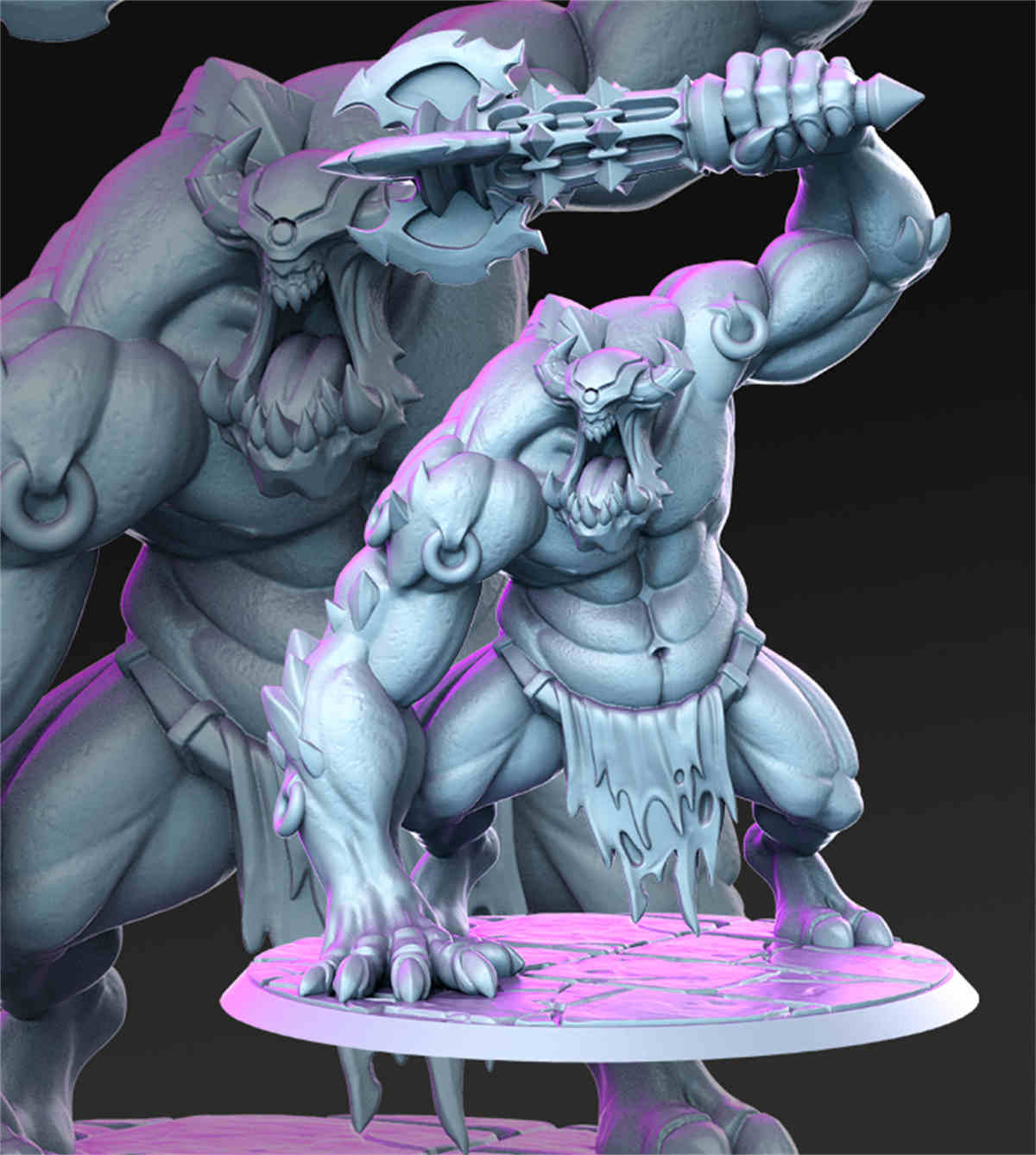 Pyropheme - Cyclop | DND Role 3D Printing Miniatures Resin Figure Board Game