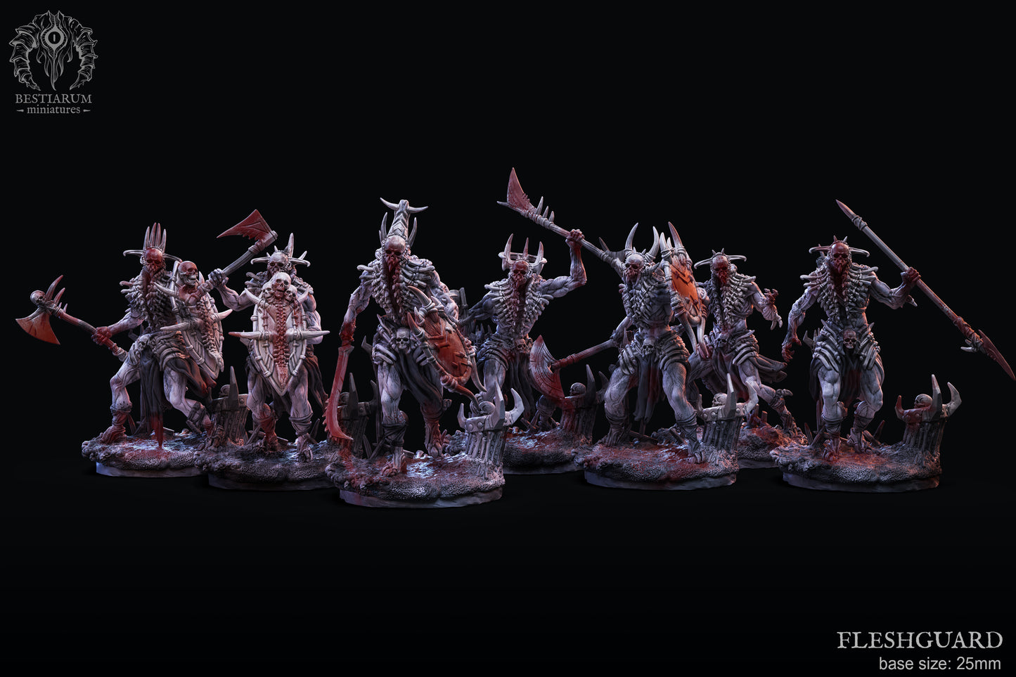 Fleshguards Bundle | DND Role 3D Printing Miniatures Resin Figure Board Game