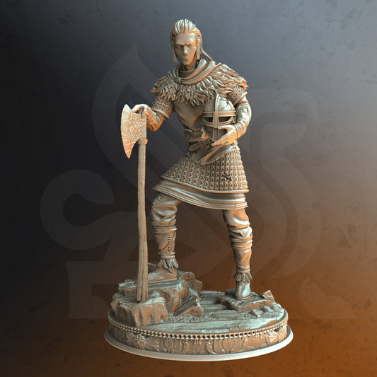 Nils Olav The Defender DND Role 3D Printing Miniatures Resin Figure Board Game