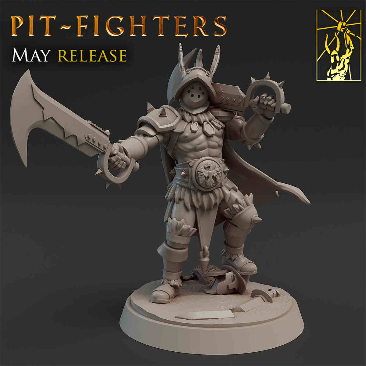 Buso-mas The Massacrator | DND Role 3D Printing Miniatures Resin Figure Board Game