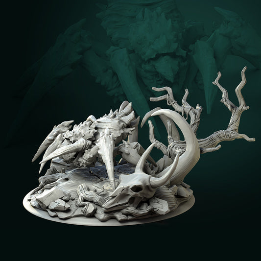 Sharak'h Spider Diorama DND Role 3D Printing Miniatures Resin Figure Board Game