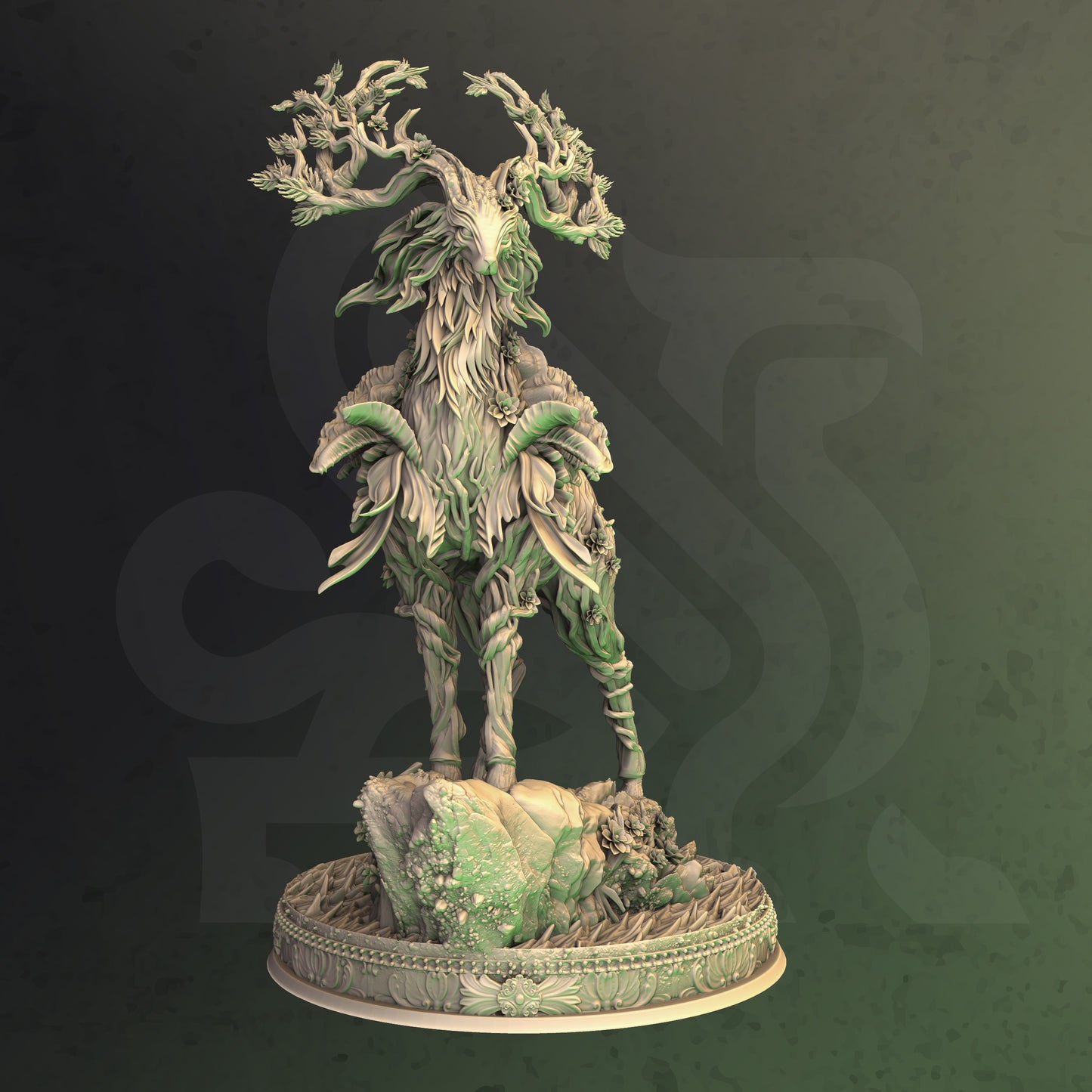 Gentle Forest Spirit Gwynevel DND Role 3D Printing Miniatures Resin Figure Board Game