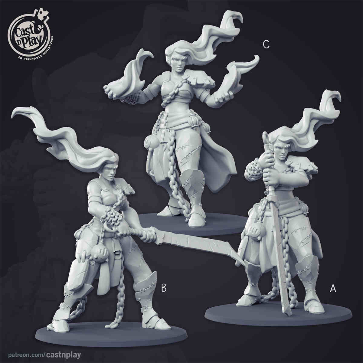 Fire Giant DND Role 3D Printing Miniatures Resin Figure Board Game