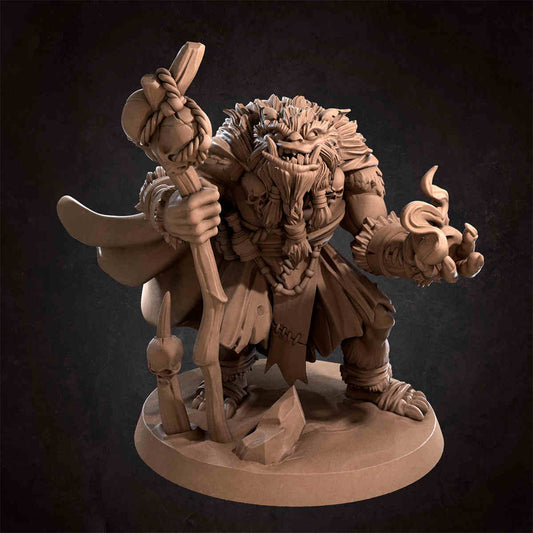 Bugbear Shaman DND Role 3D Printing Miniatures Resin Figure Board Game