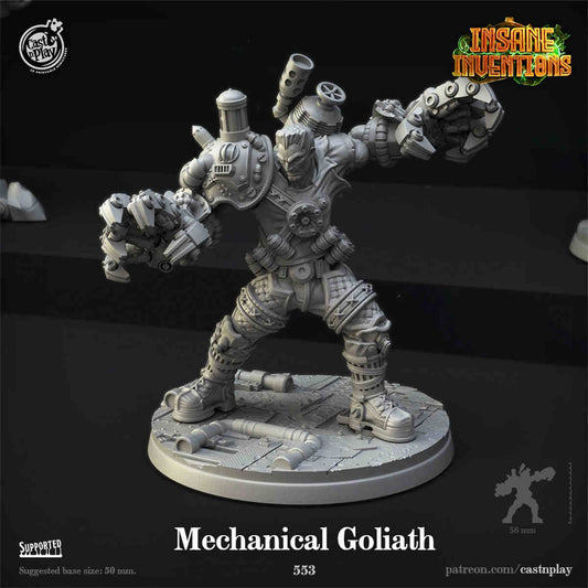 Mechanical Goliath DND Role 3D Printing Miniatures Resin Figure Board Game