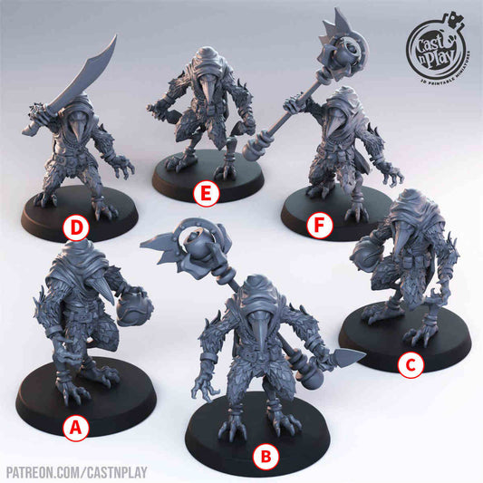 Kenkus DND Role 3D Printing Miniatures Resin Figure Board Game