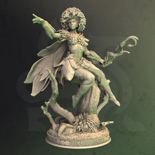 Forest Dryad Elenil DND Role 3D Printing Miniatures Resin Figure Board Game