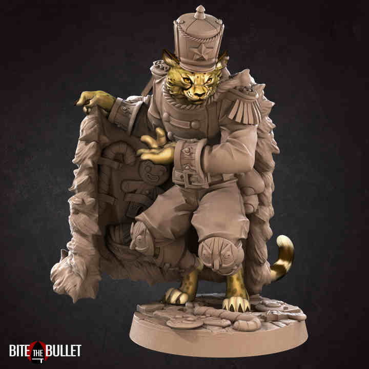 Cheat the Tabaxi Smuggler DND Role 3D Printing Miniatures Resin Figure Board Game