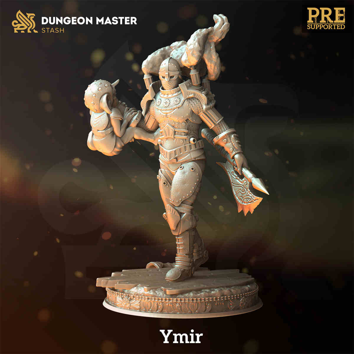 Ymir The Wrath DND Role 3D Printing Miniatures Resin Figure Board Game