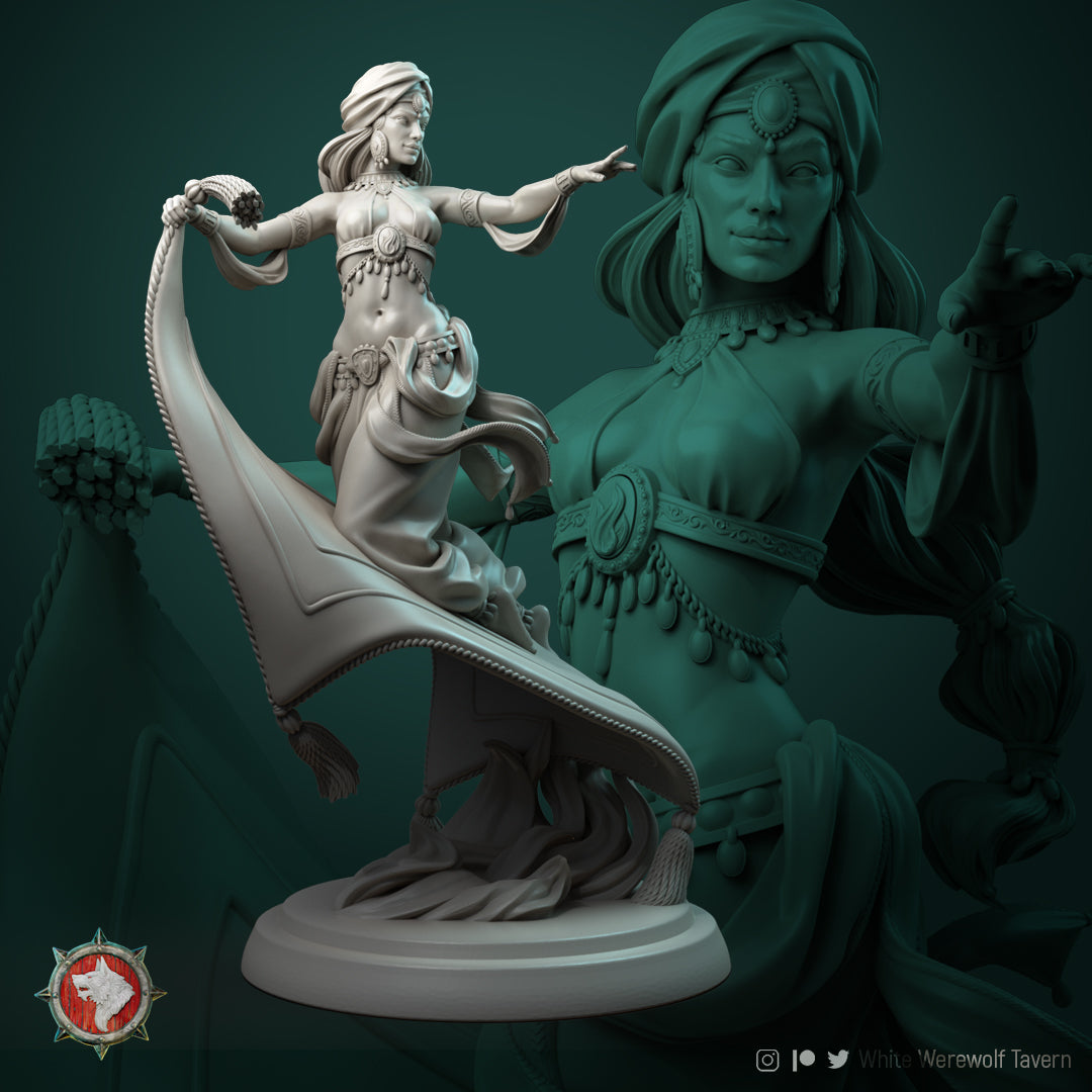 L'aila Princess DND Role 3D Printing Miniatures Resin Figure Board Game