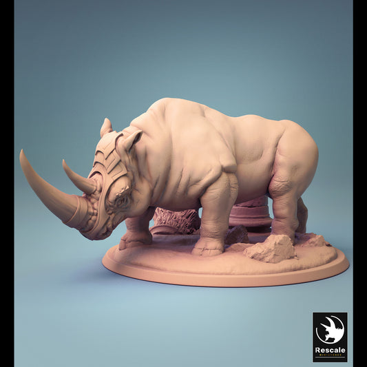 Rhinoceros | DND Role 3D Printing Miniatures Resin Figure Board Game