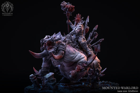 Mounted Warleader | DND Role 3D Printing Miniatures Resin Figure Board Game