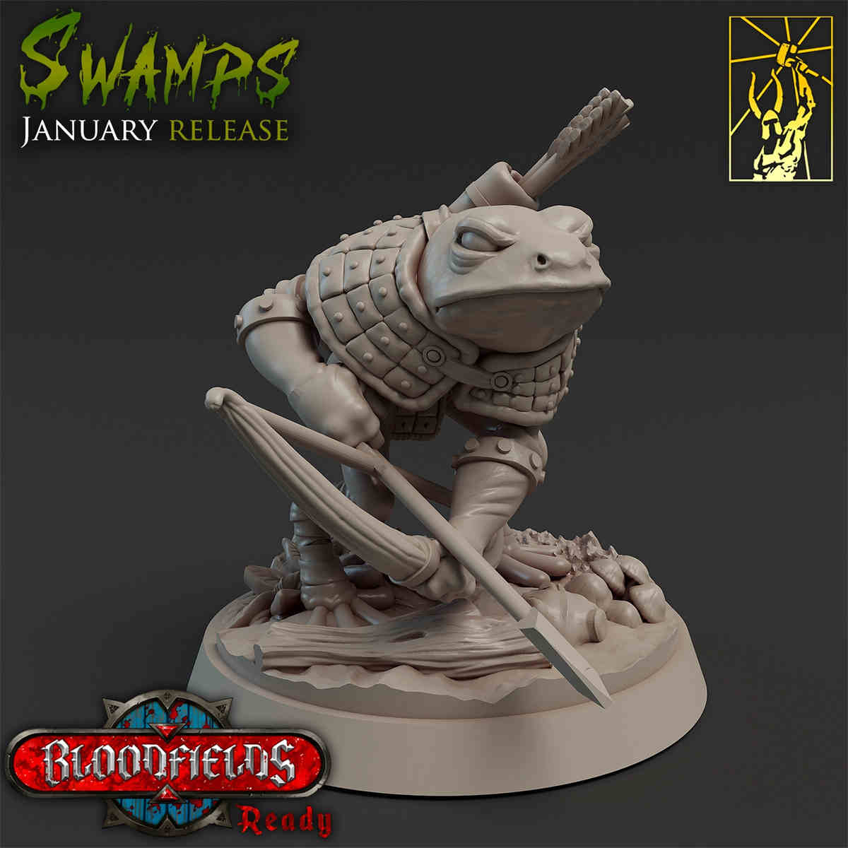 Ribbits The Elusive | DND Role 3D Printing Miniatures Resin Figure Board Game