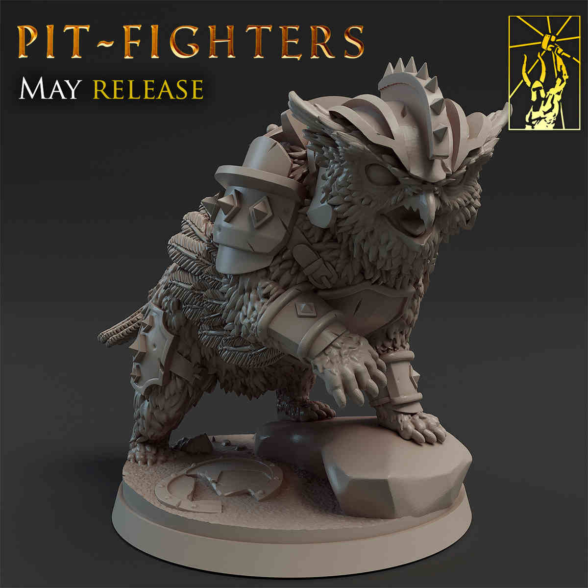 Ironbeak The Owlbear | DND Role 3D Printing Miniatures Resin Figure Board Game