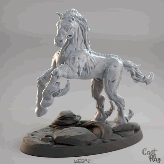 Nightmare Horse DND Monster 3D Printing Miniatures Resin Figure Board Game Chess