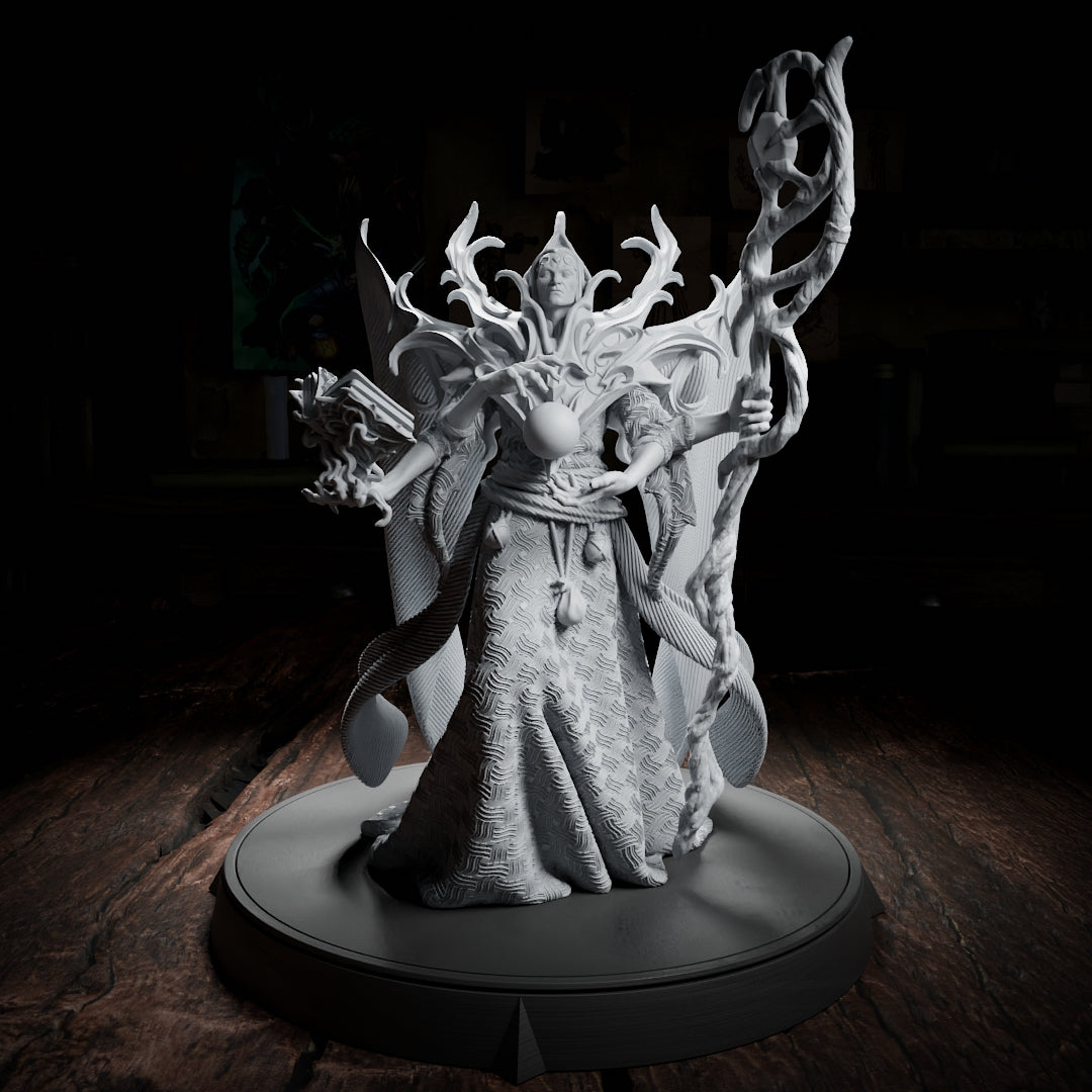 Alastor Bermoth the Wizard 3D Printing Miniatures Resin Figure Board Game DND Role