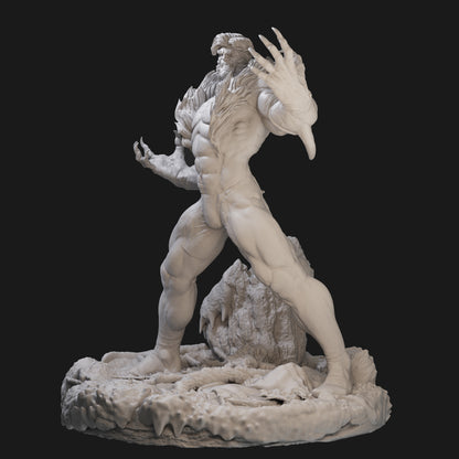 Sabretooth X-Men Mutants 3D Printing Scale GK Resin Figure