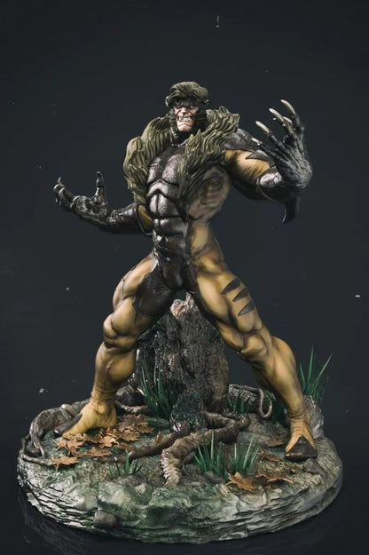 Sabretooth X-Men Mutants 3D Printing Scale GK Resin Figure