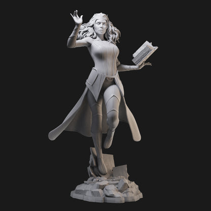 Scarlet Witch Avengers 3D Printing Scale GK Resin Figure