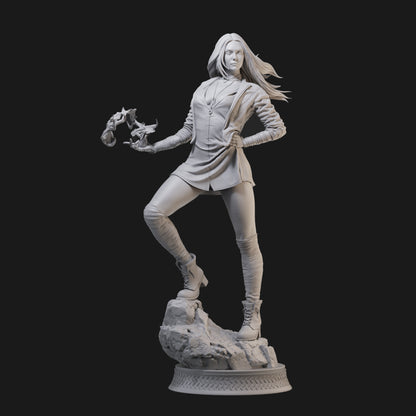 Scarlet Witch Wanda Marvel 3D Printing Scale GK Resin Figure