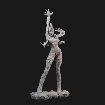 Storm Cyber Style 3D Printing Scale GK Resin Figure