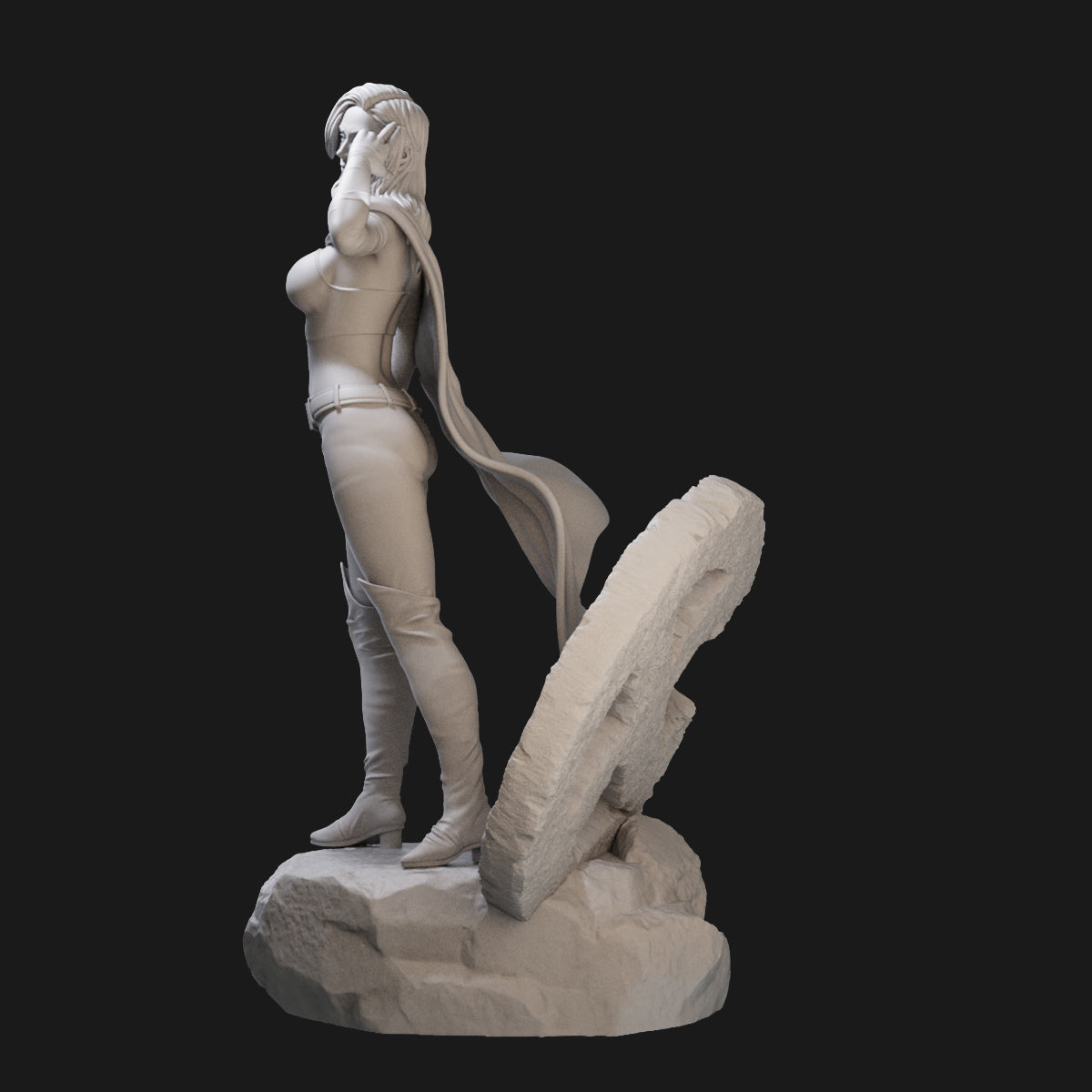 The White Queen Marvel's X-Men 3D Printing Scale GK Resin Figure