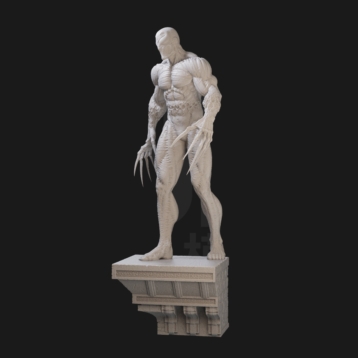 Toxin 3D Printing Scale GK Resin Figure