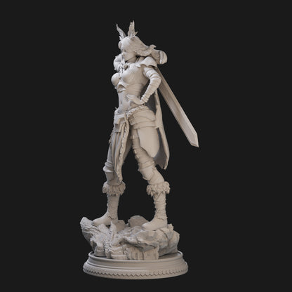 Valkyrie Marvel 3D Printing Scale GK Resin Figure