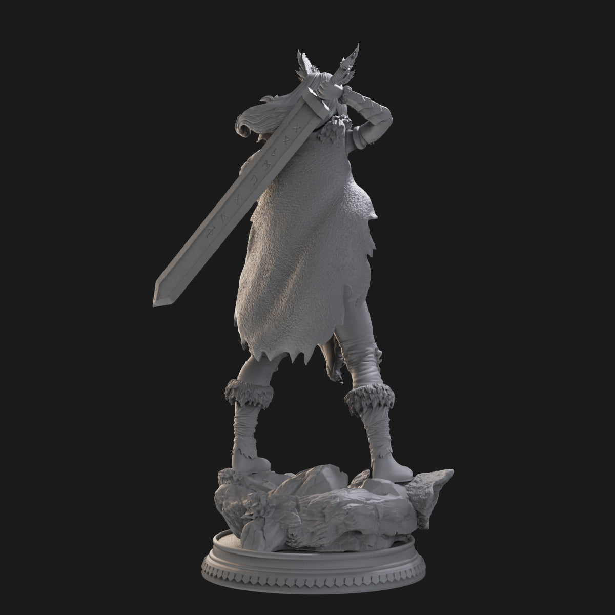 Valkyrie Marvel 3D Printing Scale GK Resin Figure