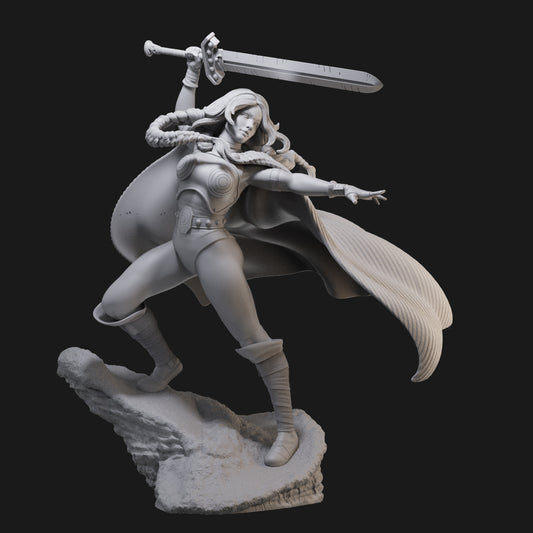 Valkyrie 3D Printing Scale GK Resin Figure