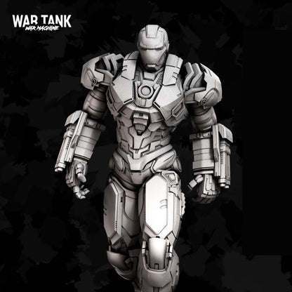 War Machine Marvel's Avengers 3D Printing Scale GK Resin Figure