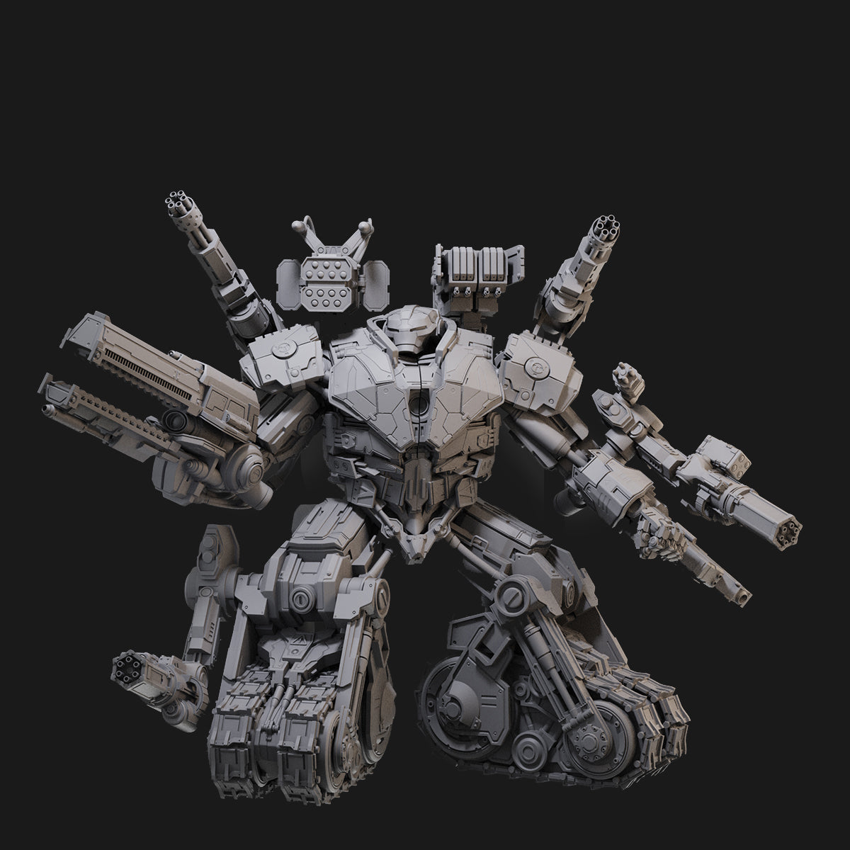 War Tanks 3D Printing Scale GK Resin Figure