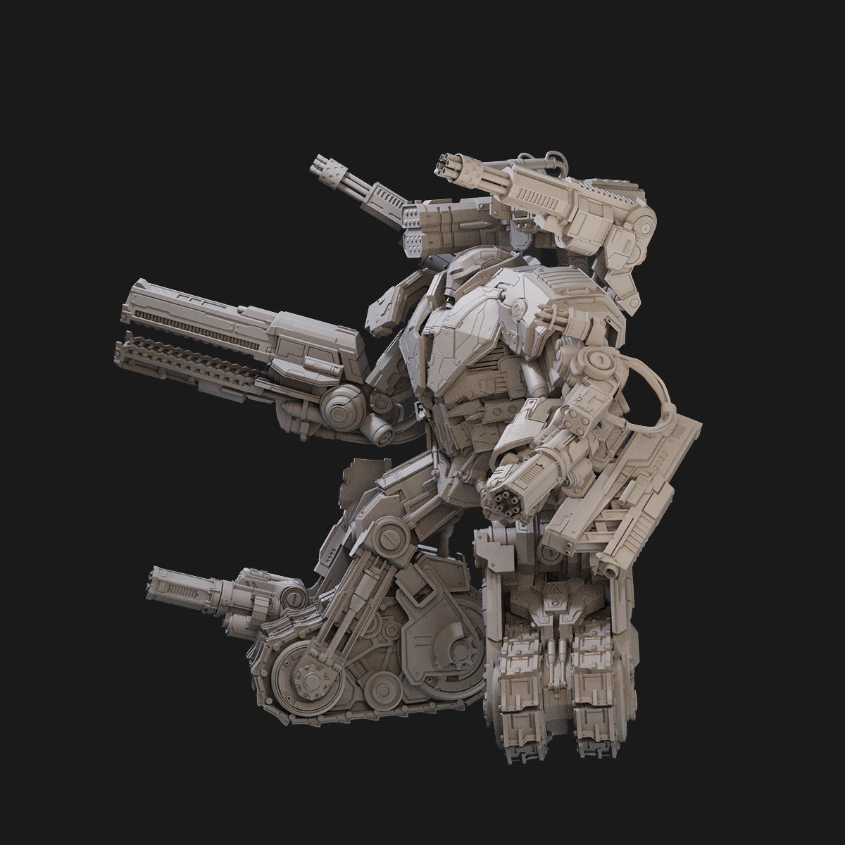 War Tanks 3D Printing Scale GK Resin Figure