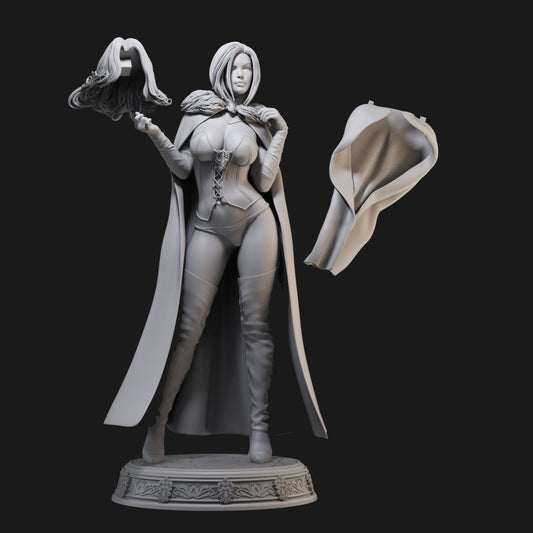 White Queen X-Men 3D Printing Scale GK Resin Figure