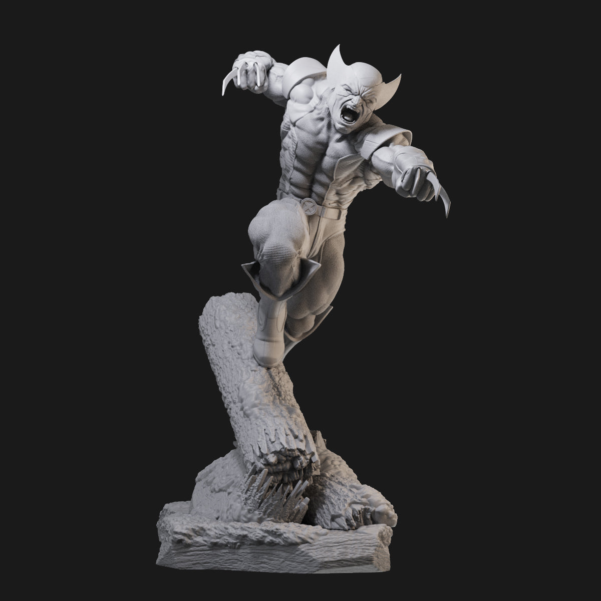 Wolverine Comic Version 3D Printing Scale GK Resin Figure