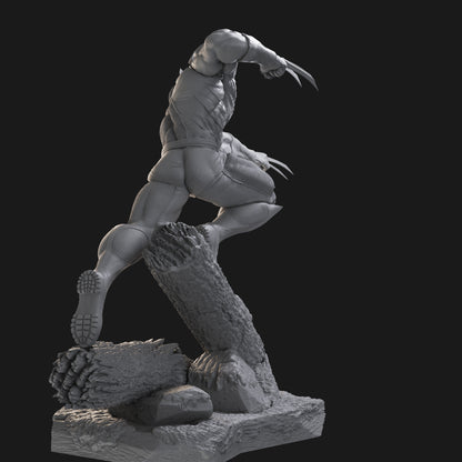 Wolverine Comic Version 3D Printing Scale GK Resin Figure