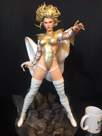 X-Men Angery White Queen 3D Printing Scale GK Resin Figure