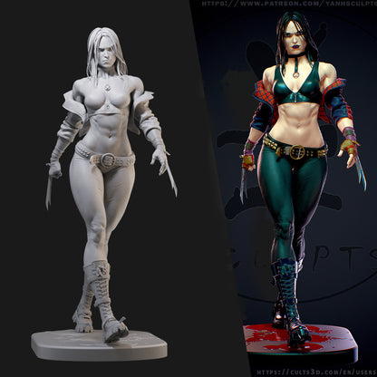 X23 New Mutants 3D Printing Scale GK Resin Figure