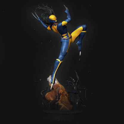 X23 Wolverine X-Men 3D Printing Scale GK Resin Figure