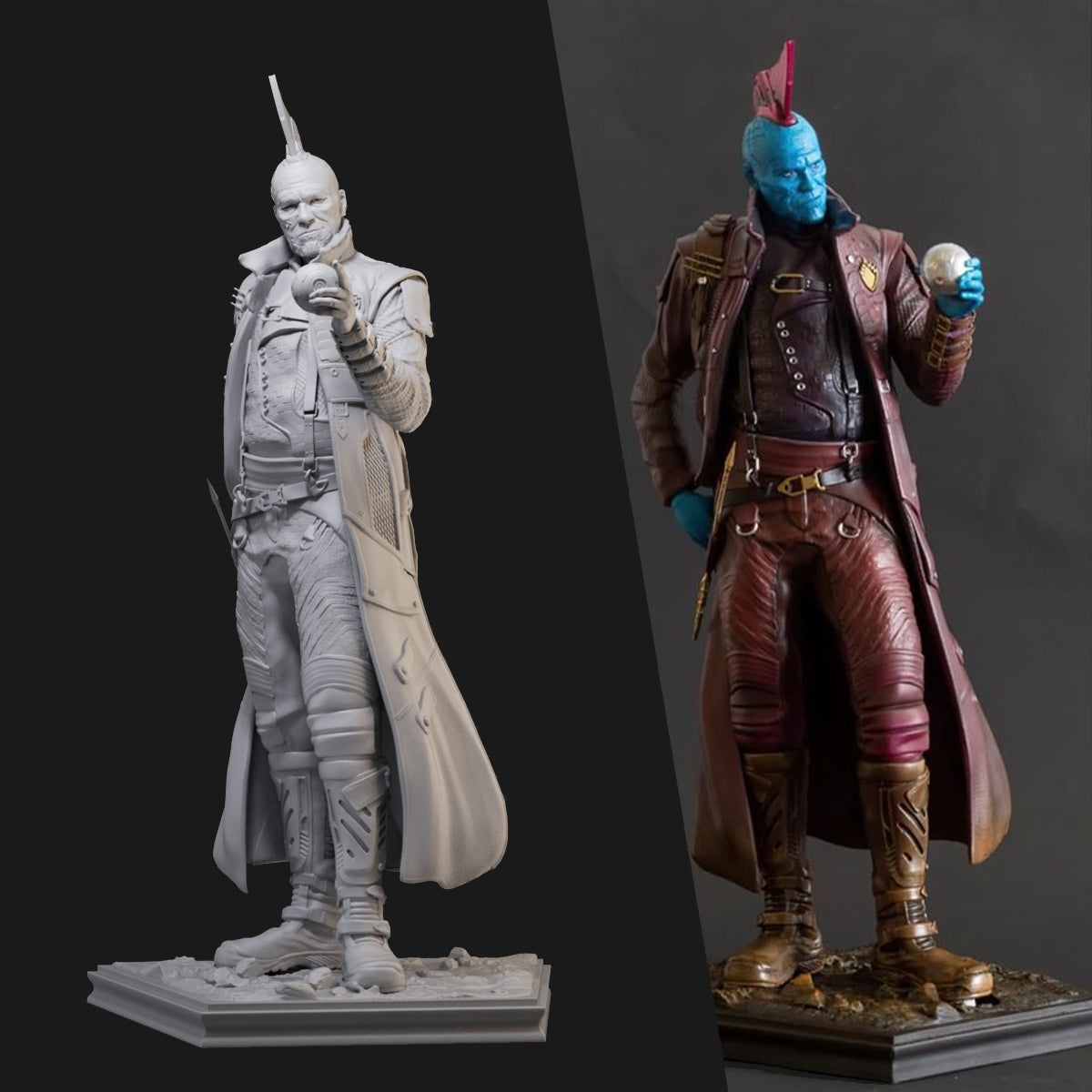 Yondu Guardians of the Galaxy 3D Printing Scale GK Resin Figure