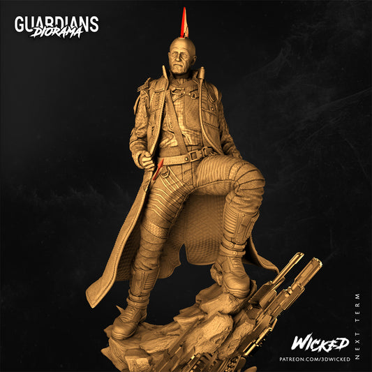 Yondu Guardians of the Galaxy 3D Printing Scale GK Resin Figure